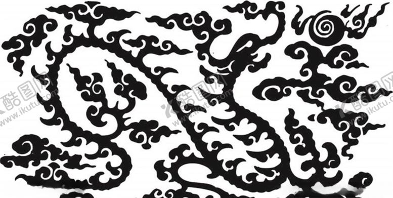 编号：70692007031644193148【酷图网】源文件下载-龙凤祥云纹