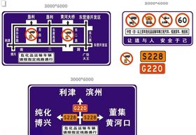 交通标志禁止标志