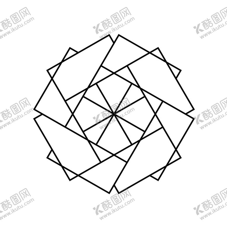 编号：70717106240724349224【酷图网】源文件下载-抽象几何图案