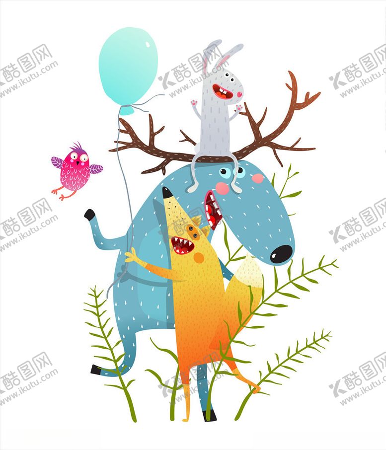 编号：74511510091641015331【酷图网】源文件下载-卡通动物
