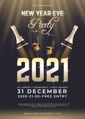 派对海报俱乐部酒吧酒吧招聘