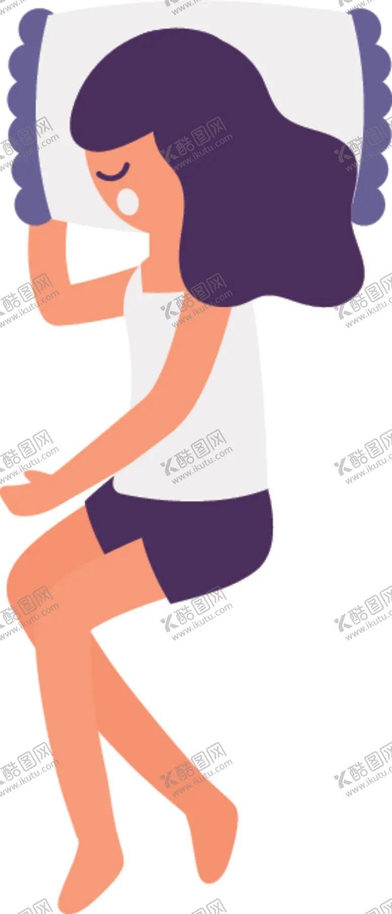 编号：53746504010234486238【酷图网】源文件下载-睡觉姿势