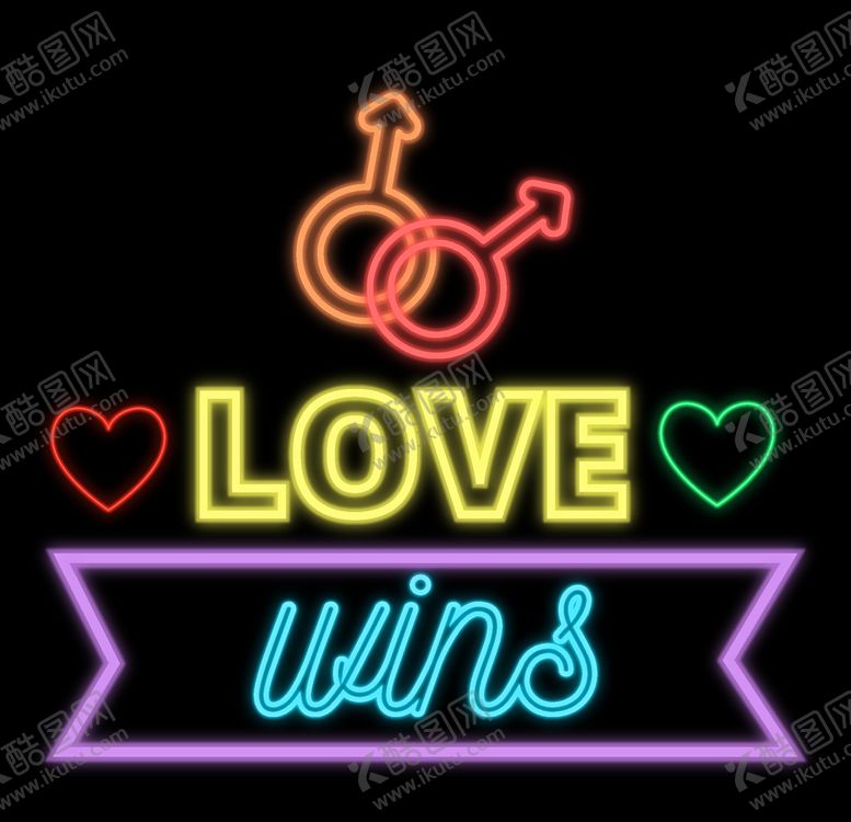 编号：23389909270837417221【酷图网】源文件下载-霓虹英文字体设计