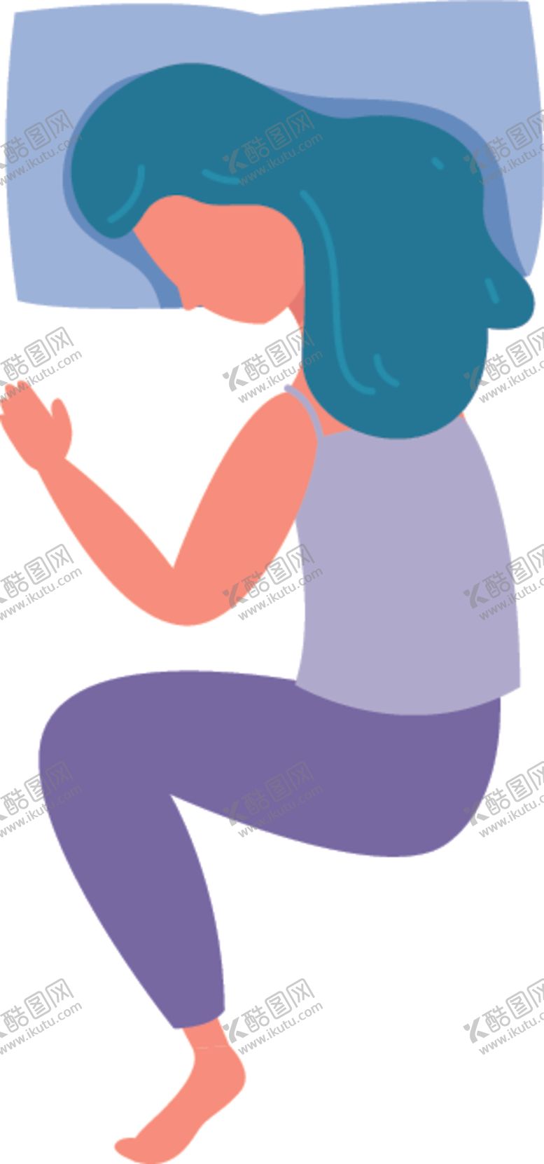 编号：69978909281607458561【酷图网】源文件下载-睡觉姿势