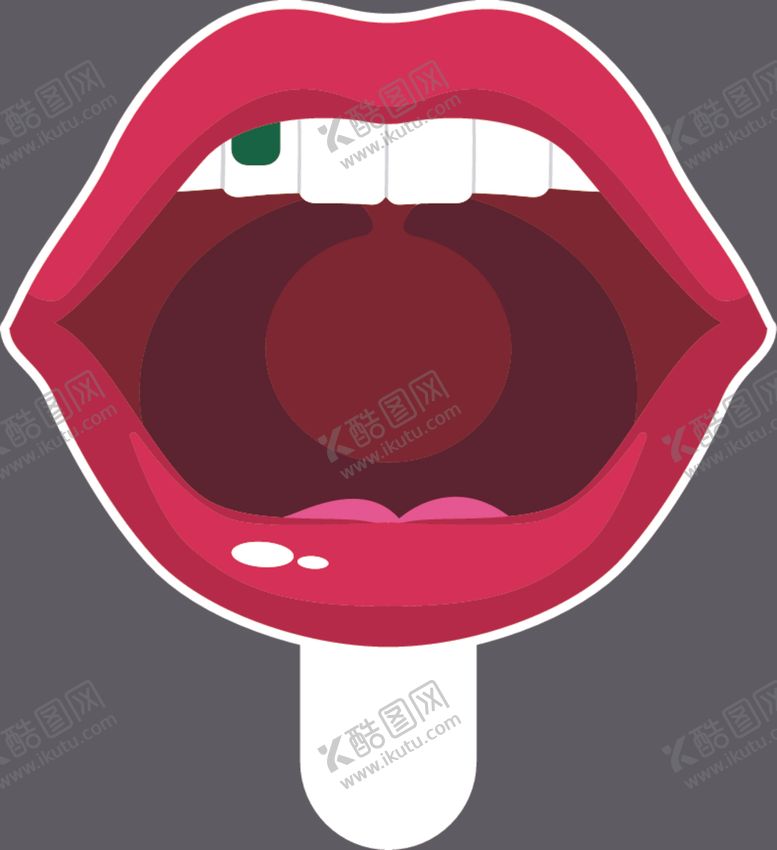 编号：86001509231520285294【酷图网】源文件下载-嘴唇唇唇印嘴口红设计
