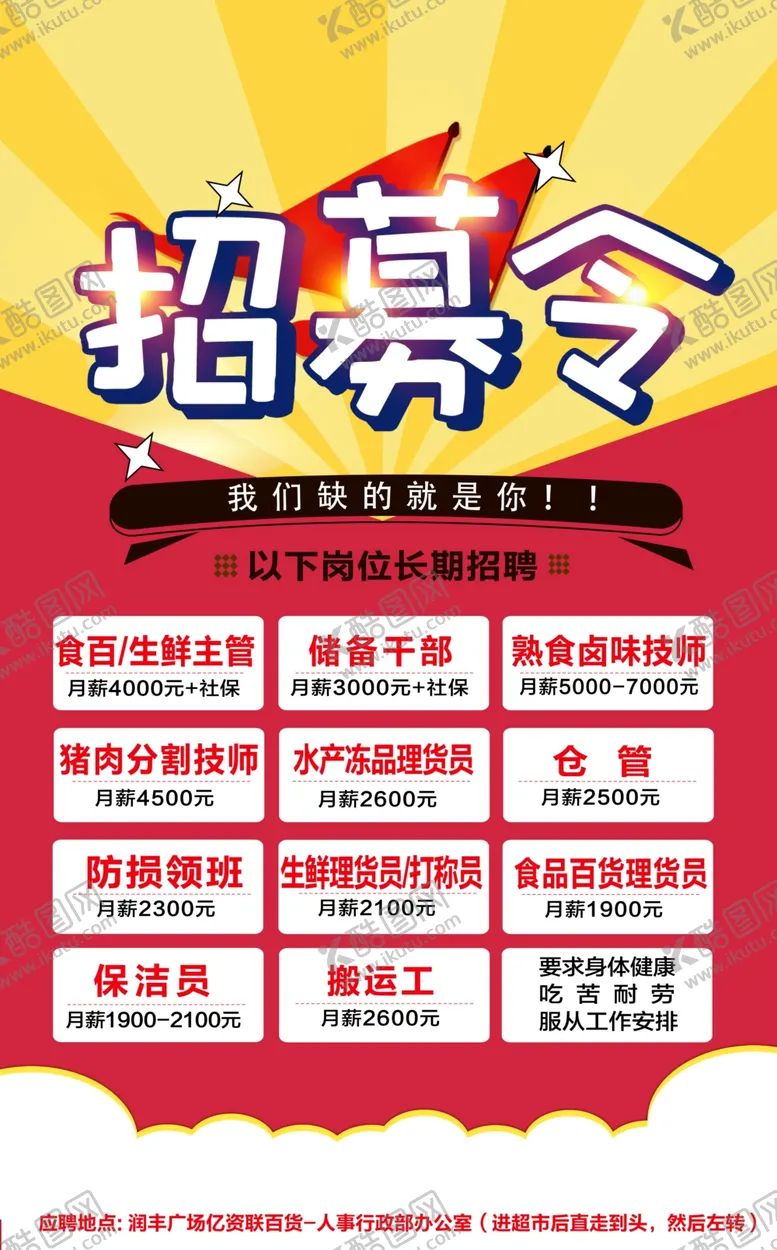 编号：69106304232155059044【酷图网】源文件下载-招聘