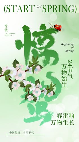 惊蛰海报