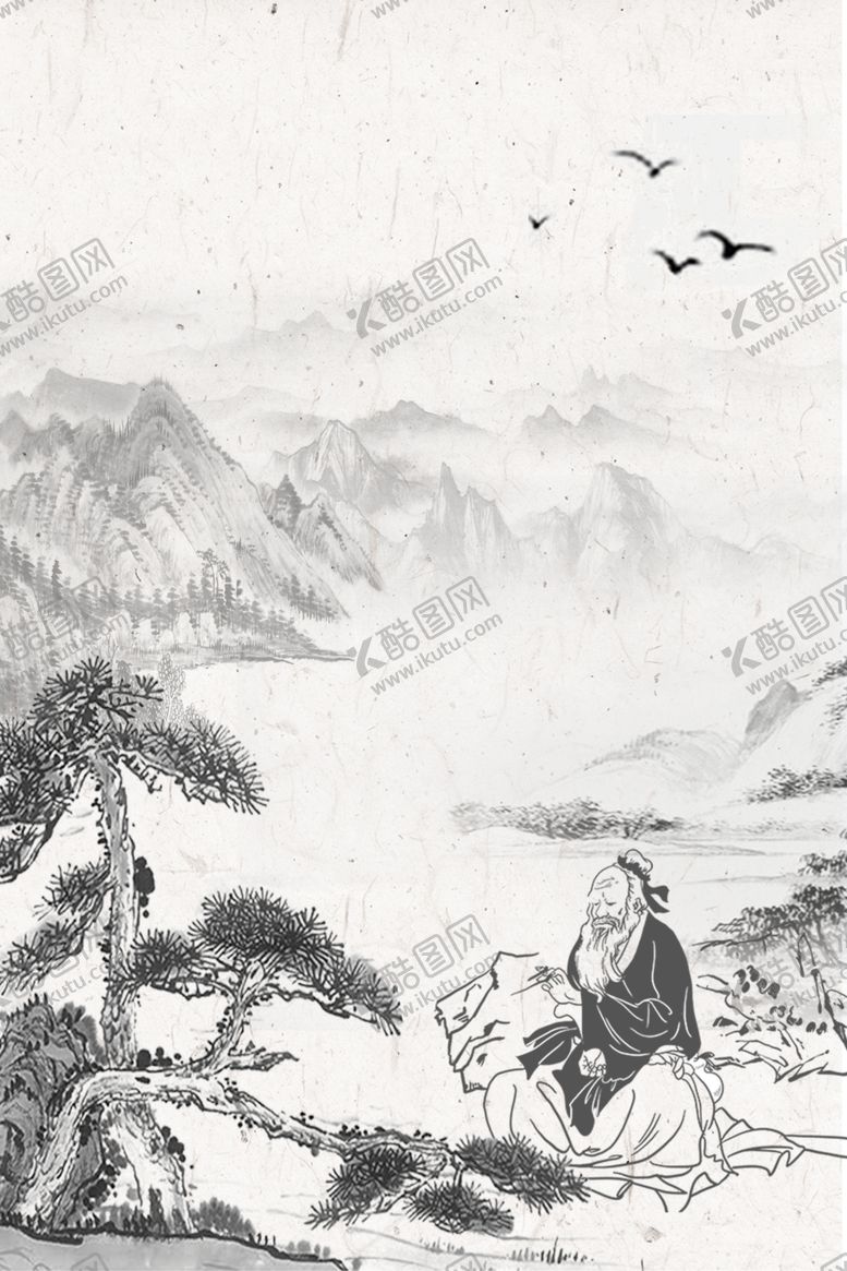 编号：49654210100441225904【酷图网】源文件下载-中国画背景