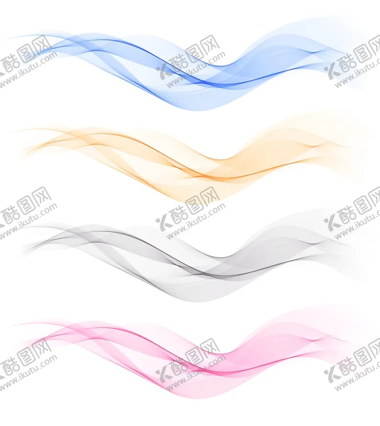 编号：96654310191406137000【酷图网】源文件下载-抽象梦幻曲线  