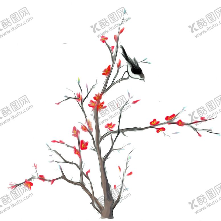 编号：72810509220414082119【酷图网】源文件下载-梅花素材