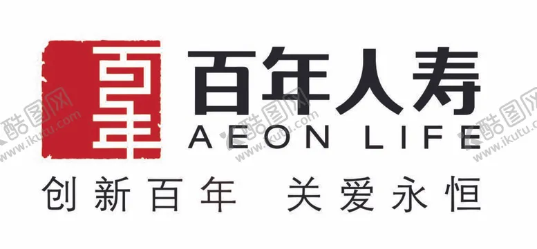 编号：56718812031418127371【酷图网】源文件下载-百年人寿保险LOGO