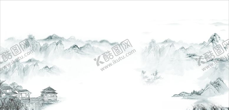 编号：98615510081247062319【酷图网】源文件下载-山水画