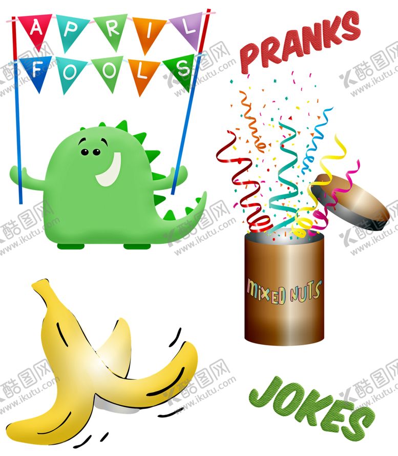 编号：13507910041528365393【酷图网】源文件下载-愚人节