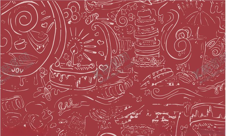 编号：57402510301850437532【酷图网】源文件下载-糕点蛋糕底纹