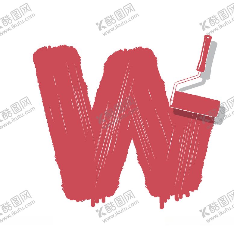 编号：98240809191310452753【酷图网】源文件下载-矢量水泥颜料字母