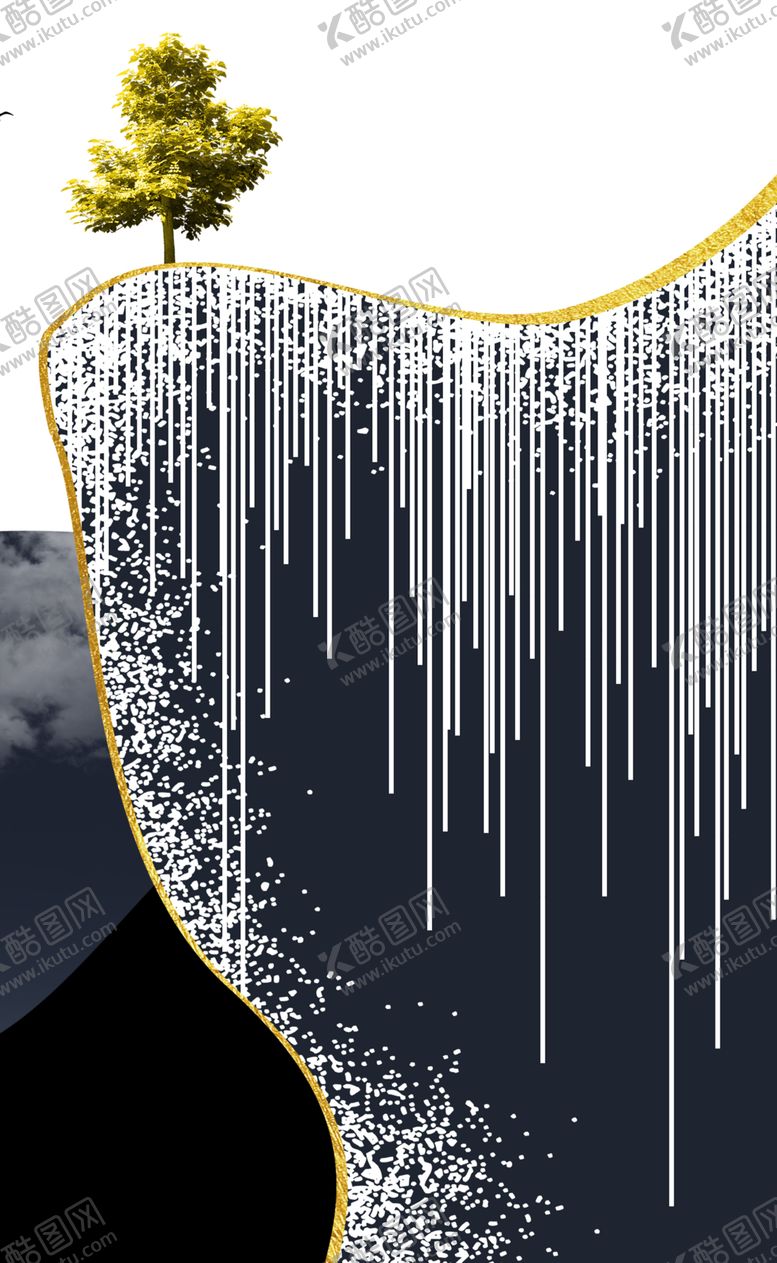 编号：97397209260600546207【酷图网】源文件下载-轻奢抽象装饰画