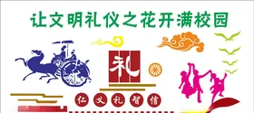 文明礼仪文化墙