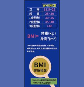 体重BMI