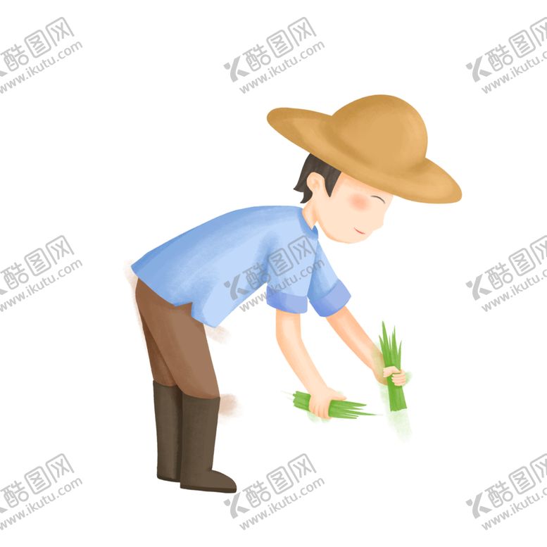 编号：61895402200418413319【酷图网】源文件下载-插秧