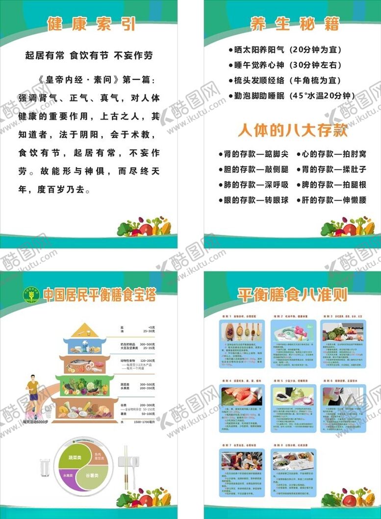 编号：64302109130947428782【酷图网】源文件下载-中医养生展板