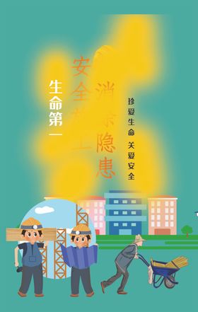 消除隐患系列海报展板