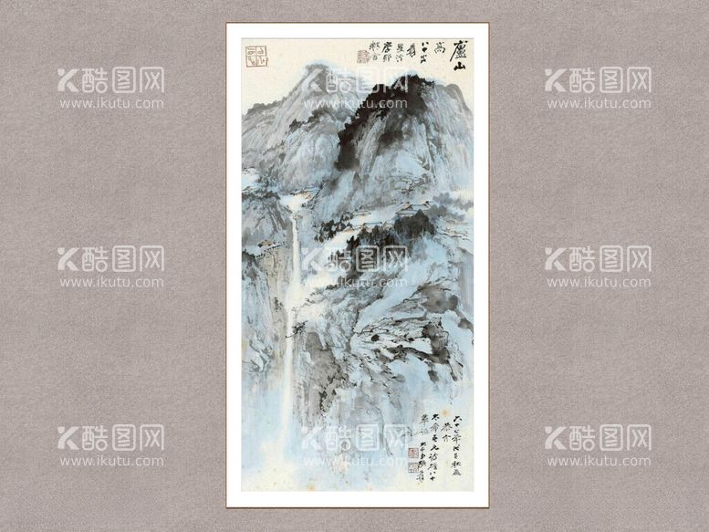 编号：77008812122241424065【酷图网】源文件下载-庐山山水画