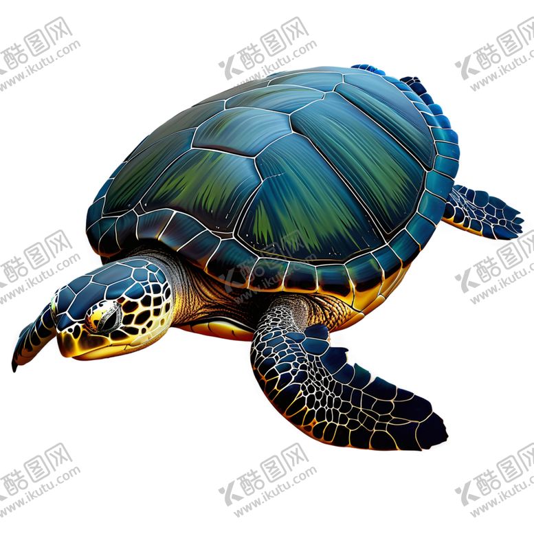 编号：87688302042136263961【酷图网】源文件下载-海龟侧前方视图透明背景