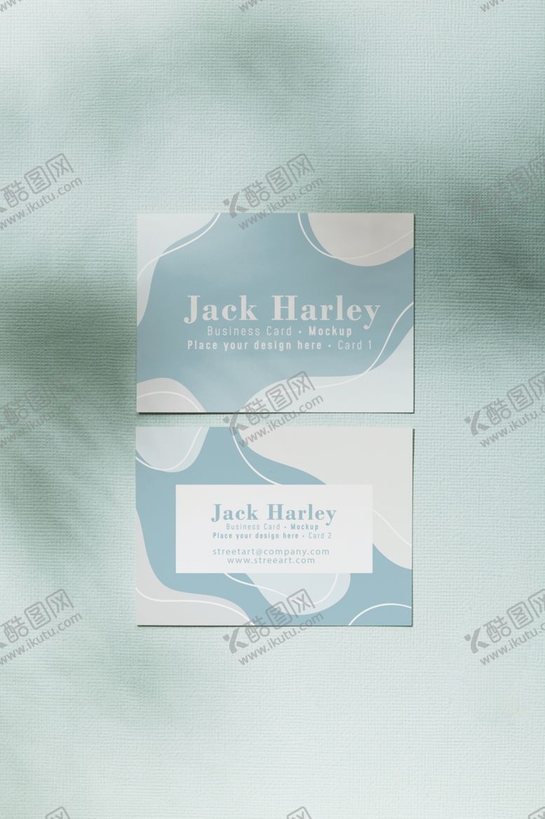 编号：15377709280821182896【酷图网】源文件下载-名片样机