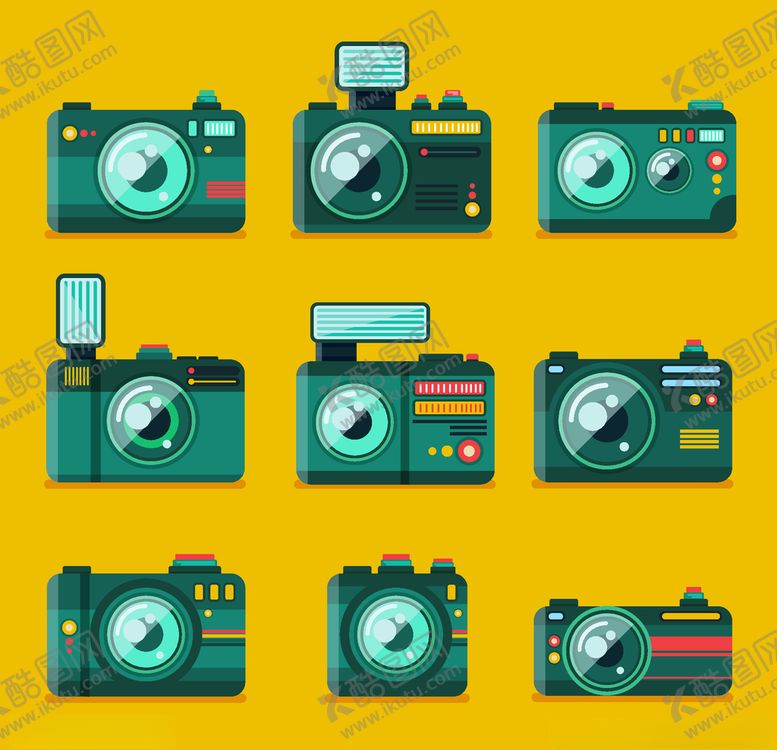 编号：18307509122030054500【酷图网】源文件下载-卡通照相机