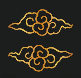 矢量云纹古典祥云
