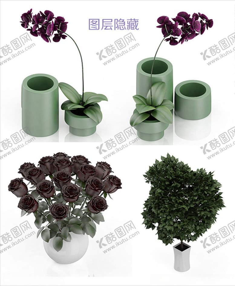 编号：54623810070646217710【酷图网】源文件下载-植物盆栽