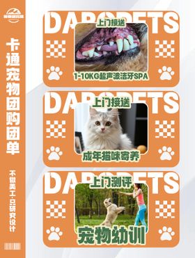 卡通宠物团购团单