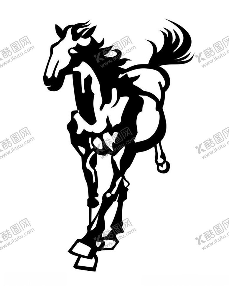 编号：90428510162020522736【酷图网】源文件下载-矢量徐悲鸿马