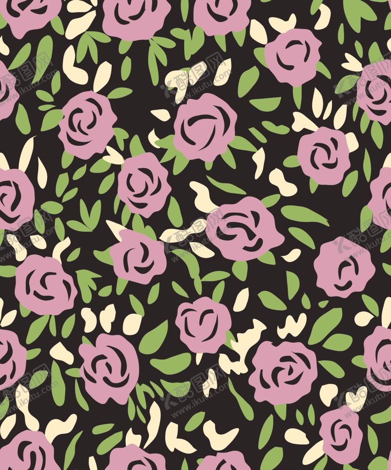 编号：90952009171551383900【酷图网】源文件下载-手绘花小碎花复古花