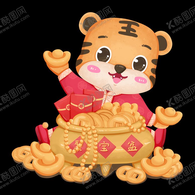 编号：16724509201834576930【酷图网】源文件下载- 招财进宝