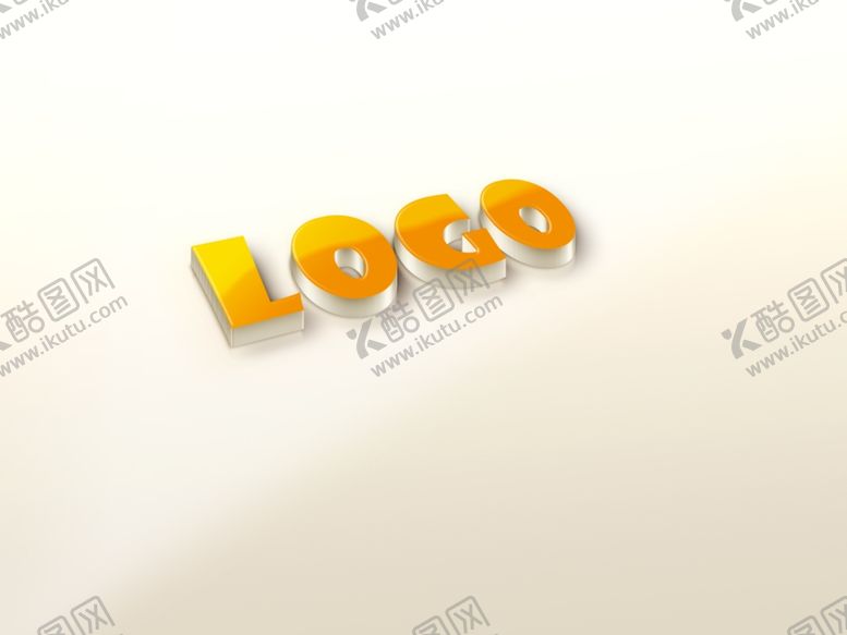 编号：18364509211201513049【酷图网】源文件下载-可爱温暖桔黄色调logo样机