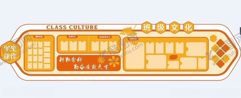 编号：31554109231810191392【酷图网】源文件下载-教室文化墙