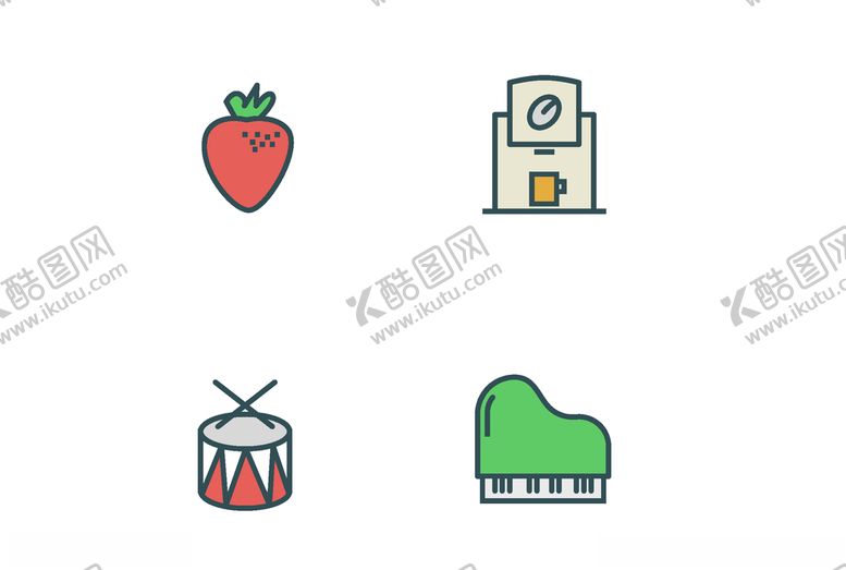 编号：34306909291448438917【酷图网】源文件下载-生活小图标