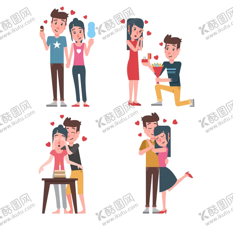 编号：14829101251610308683【酷图网】源文件下载-情侣
