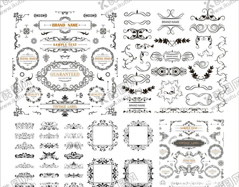 编号：66273209231243416606【酷图网】源文件下载-欧式花纹花边