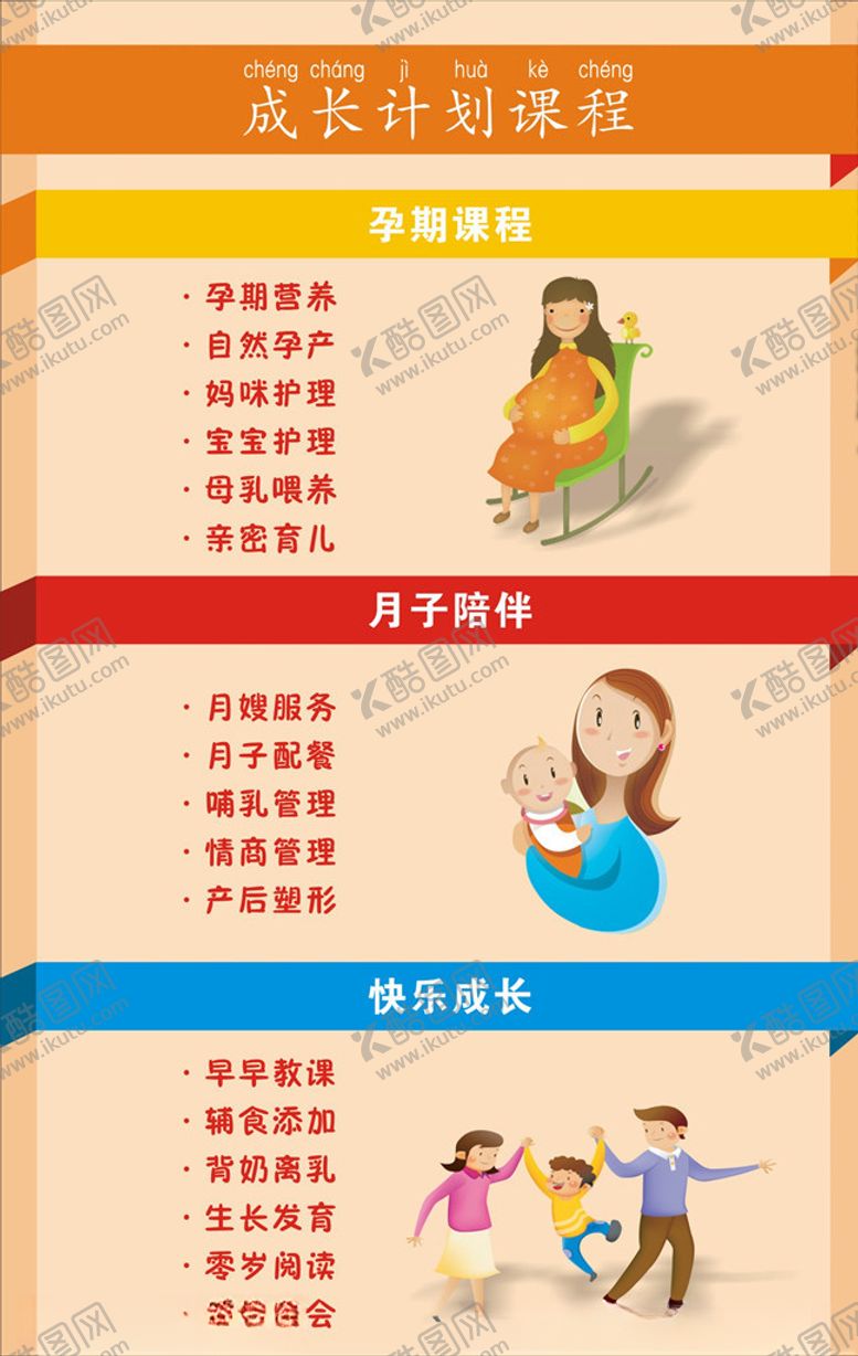 编号：40667004171833092352【酷图网】源文件下载-月子成长计划