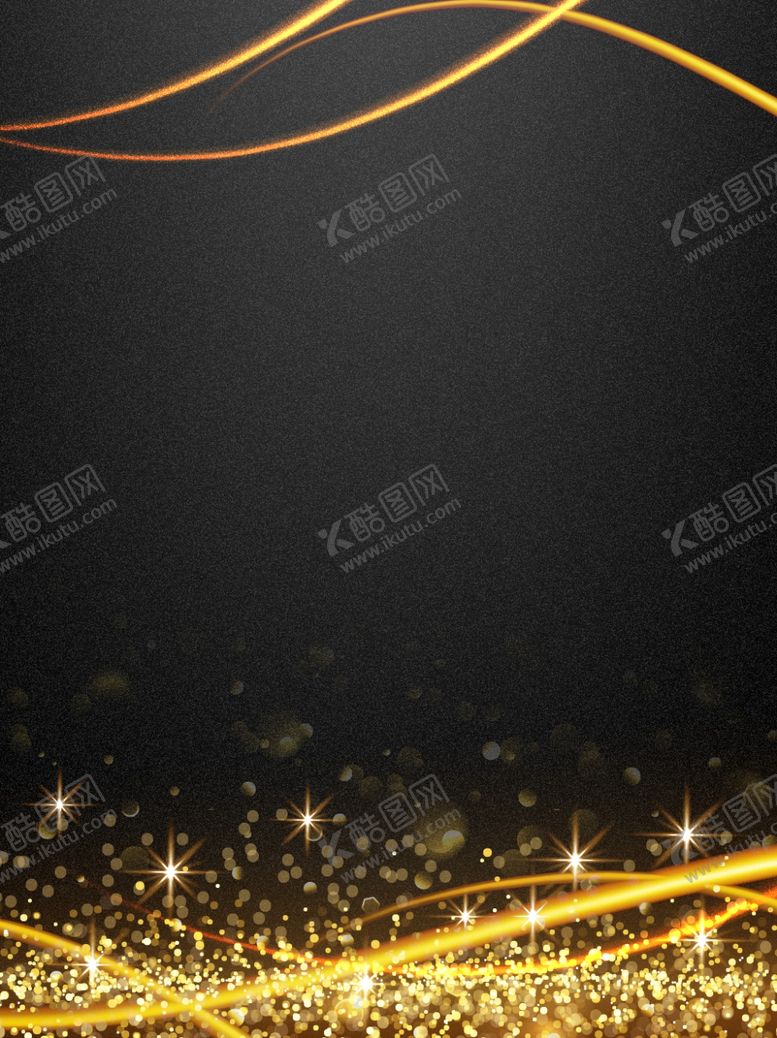 编号：54532406271657435354【酷图网】源文件下载-黑金背景