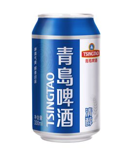 最新听装青岛啤酒高清图
