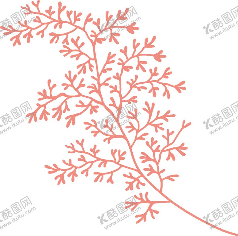编号：52572806152059534622【酷图网】源文件下载-清新森系花枝