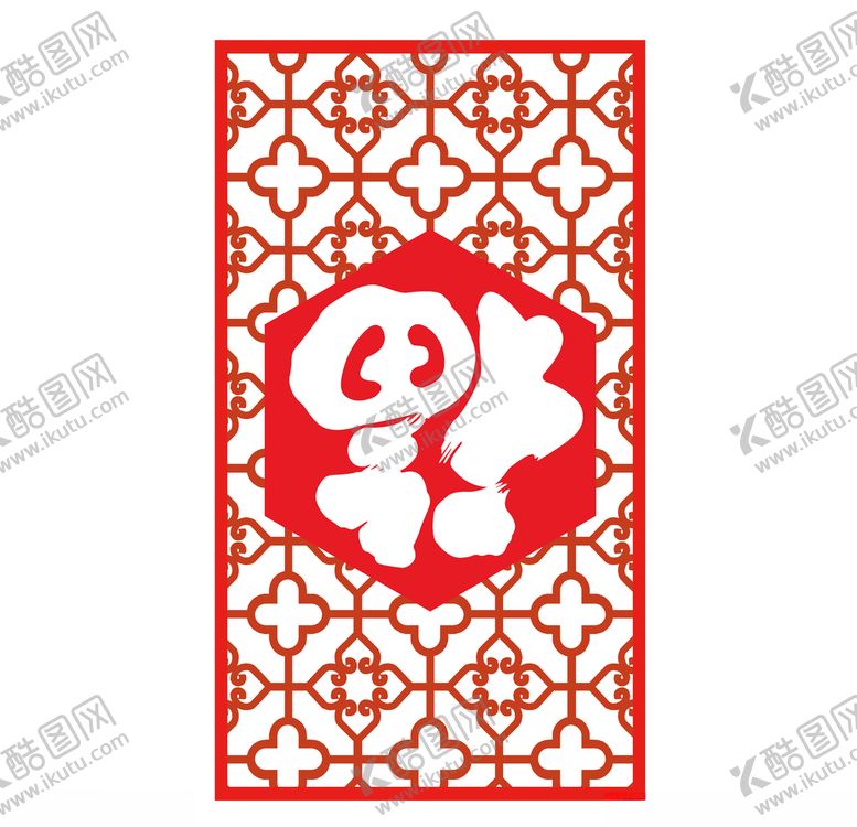 编号：85648210101845422699【酷图网】源文件下载-雕刻窗花镂空