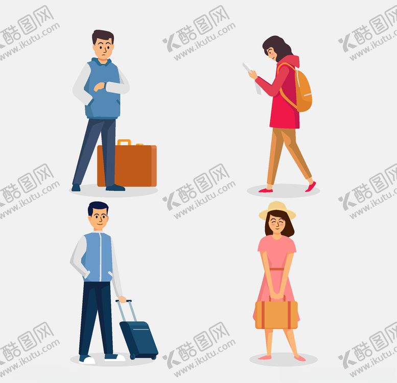 编号：95316605181912165333【酷图网】源文件下载-旅客游客