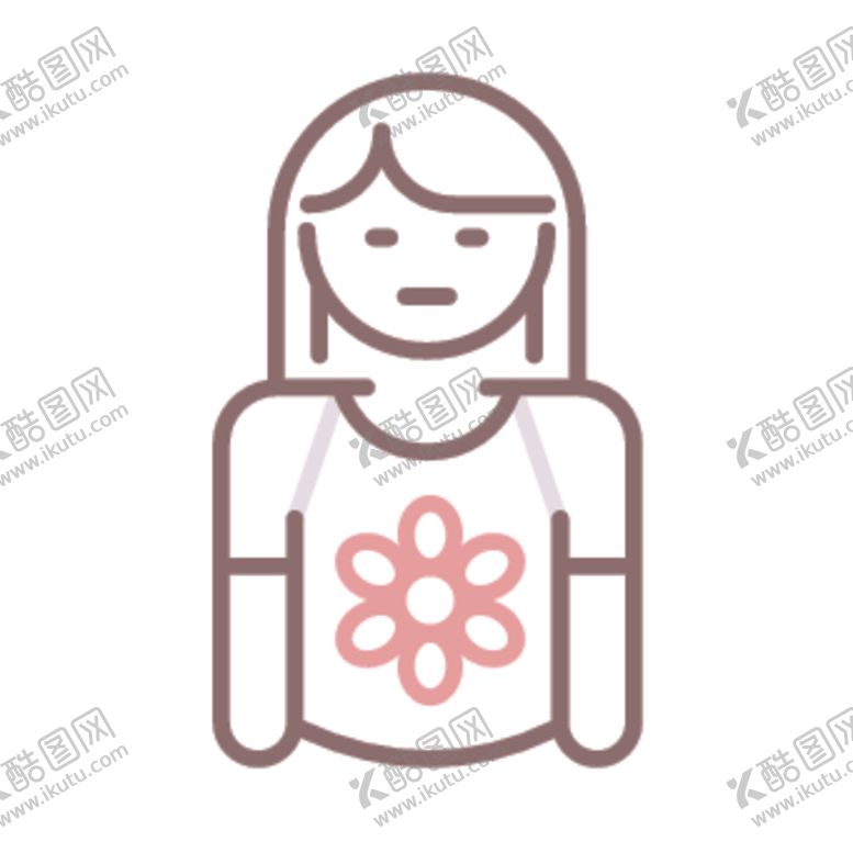 编号：20428706232138538271【酷图网】源文件下载-女生图标