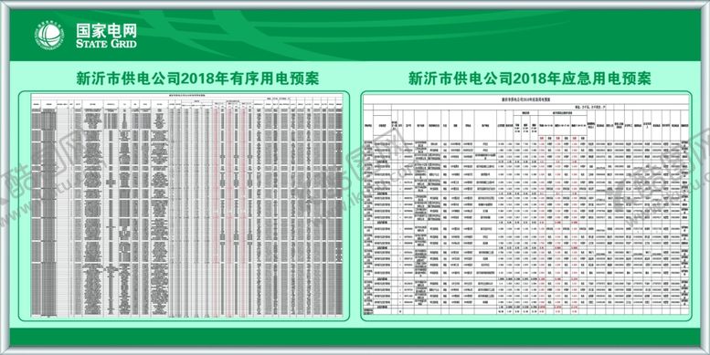 编号：58631509200458044351【酷图网】源文件下载-国家电网应急预案表格