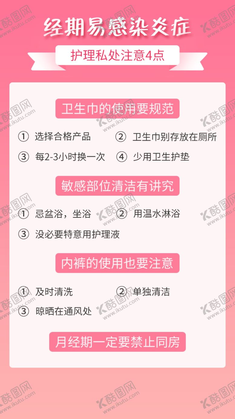 编号：59990112141535057806【酷图网】源文件下载-经期易感染炎症