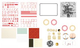 多样花纹底纹素材展示